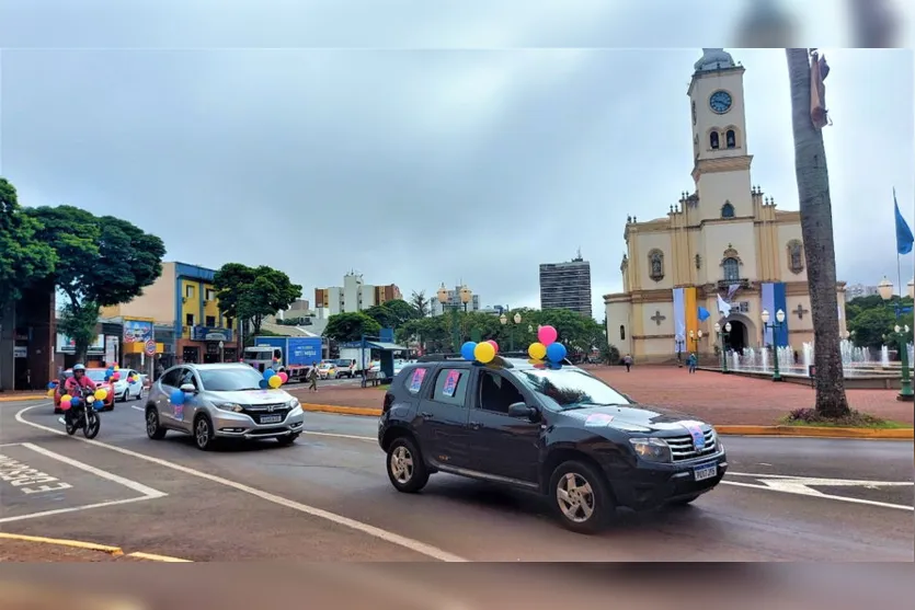 Carreata marca início da Apucarana Liquida; Veja