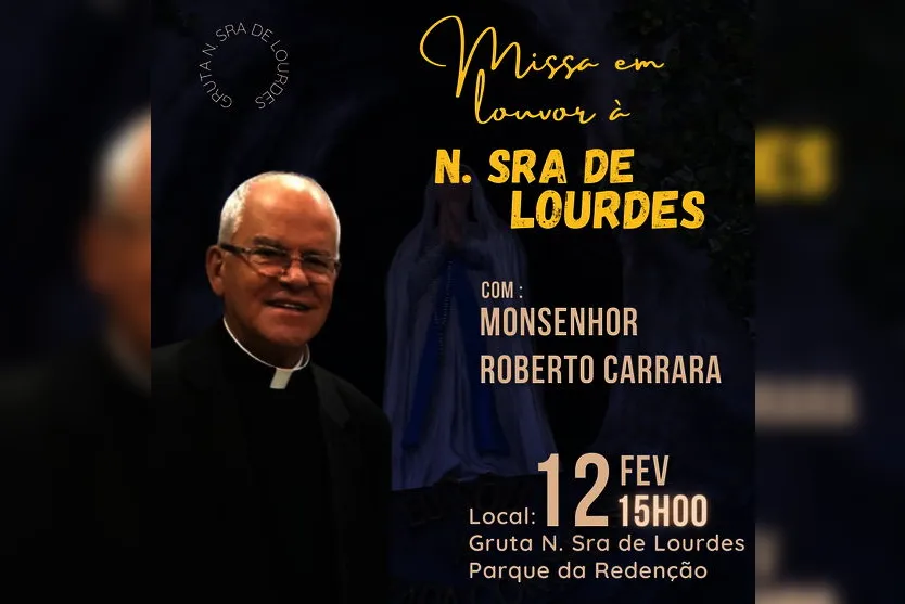 Conheça a Gruta de Nossa Senhora de Lourdes, em Apucarana