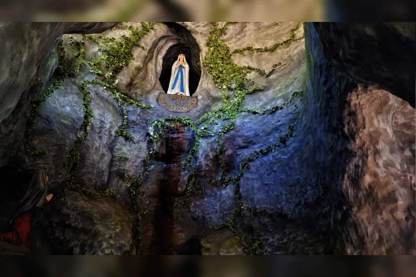 Conheça a Gruta de Nossa Senhora de Lourdes, em Apucarana