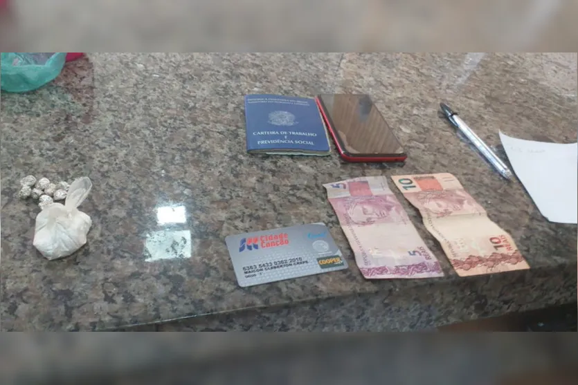 GCM prende homem com drogas no centro de Apucarana