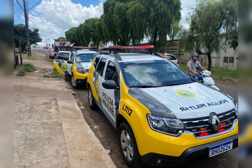 PM de Apucarana encontra peças furtadas em oficina