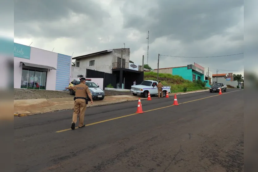PM de Apucarana realiza Operação Fecha Quartel