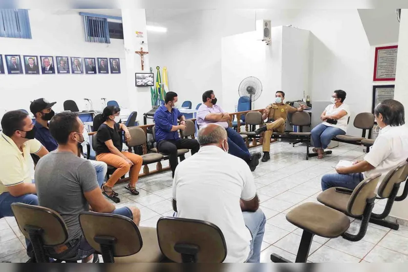 Segurança pública é tema de debate na cidade de Lunardelli