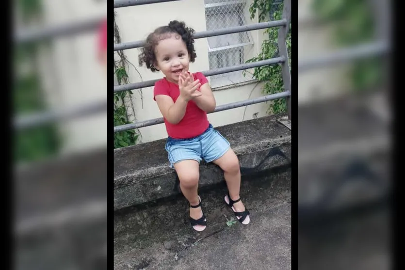  A pequena Valentina, que tinha apenas 20 dias e sobreviveu ao acidente que matou seu pai e sua irmã 