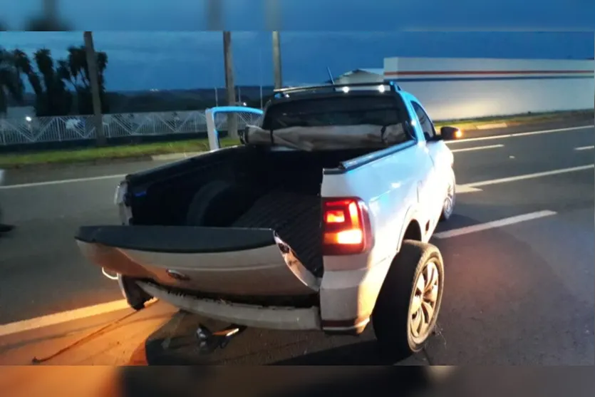 Acidente em Jandaia do Sul deixa duas pessoas feridas