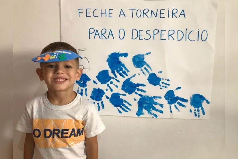 Alunos de Apucarana aprendem sobre o uso racional da água