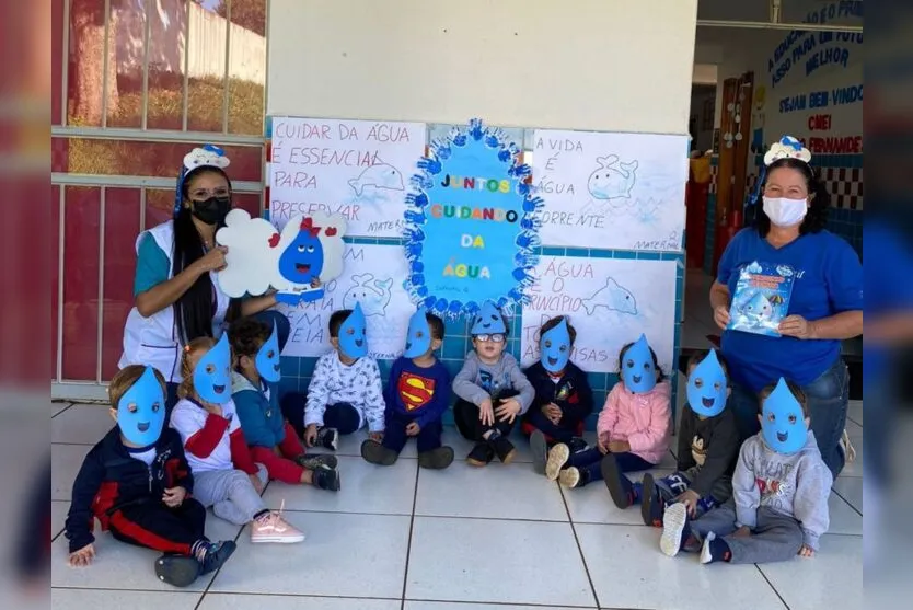 Alunos de Apucarana aprendem sobre o uso racional da água