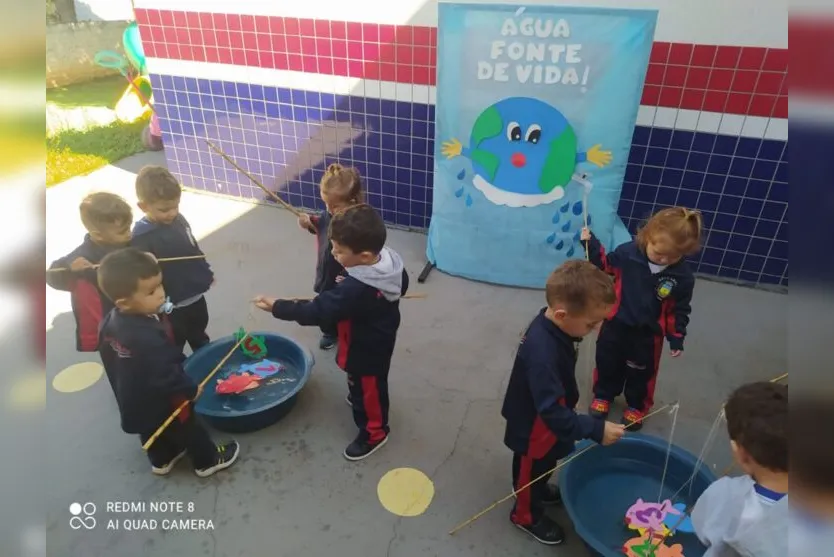 Alunos de Apucarana aprendem sobre o uso racional da água