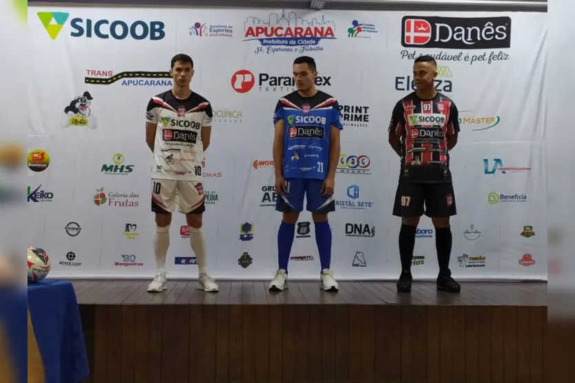 Apucarana Futsal estreia na Série Prata neste sábado