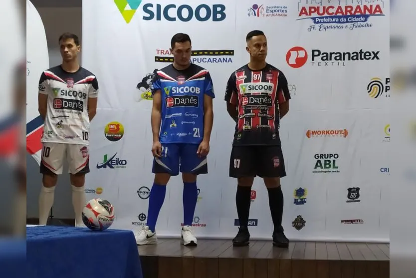 Apucarana Futsal estreia na Série Prata neste sábado