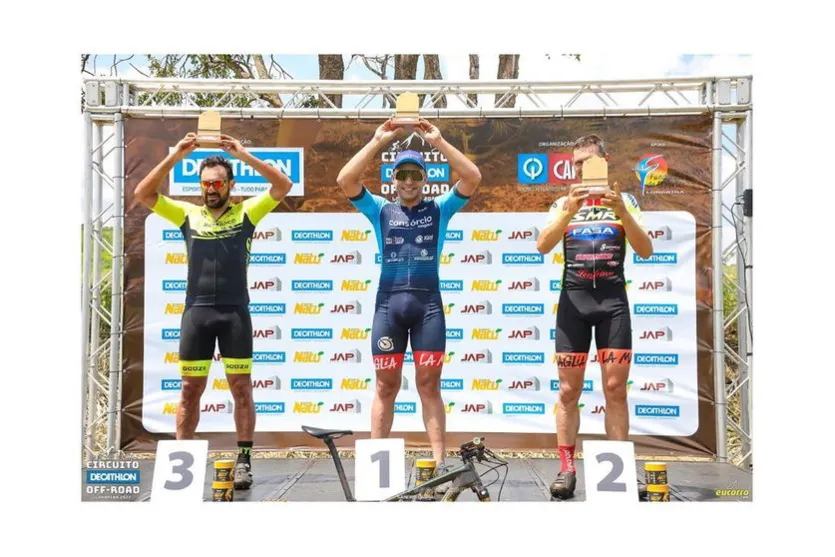 Apucaranenses se destacam em provas de ciclismo no Paraná