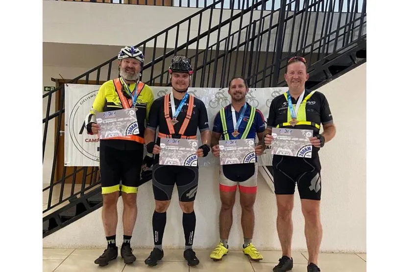 Apucaranenses se destacam em provas de ciclismo no Paraná