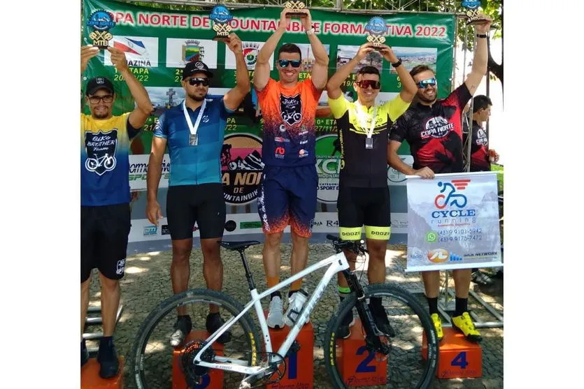 Apucaranenses se destacam em provas de ciclismo no Paraná