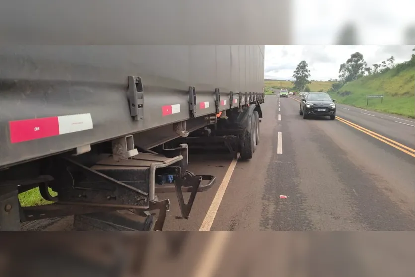 Carro da Saúde de Ariranha do Ivaí sofre acidente na PR-272