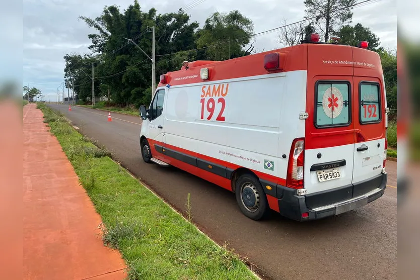 Ciclista sofre amnésia após cair em ciclovia de Arapongas