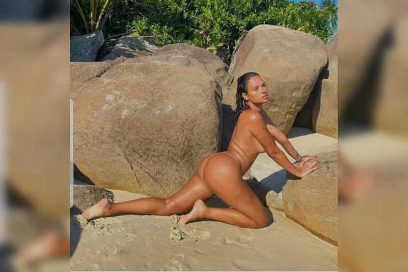 Ex-BBB Ariadna surge nua nas redes sociais no dia da mulher
