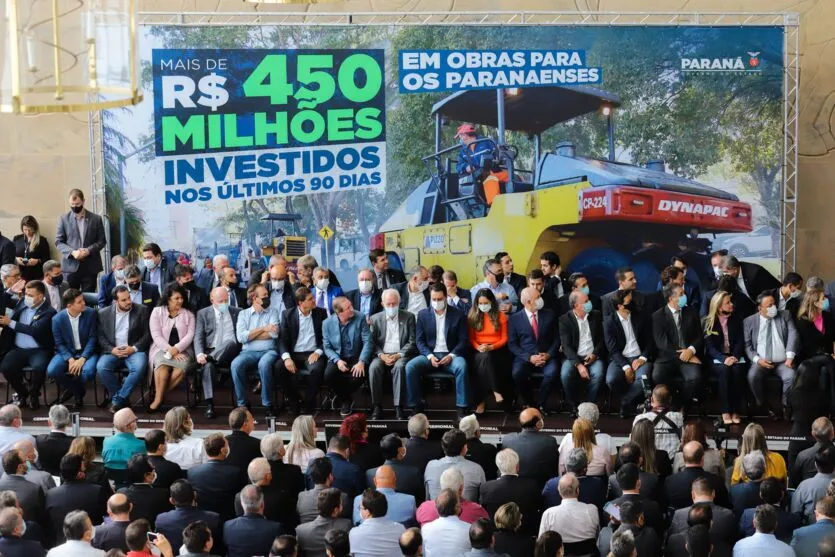 Governo investe mais de R$ 450 milhões em obras urbanas no Paraná