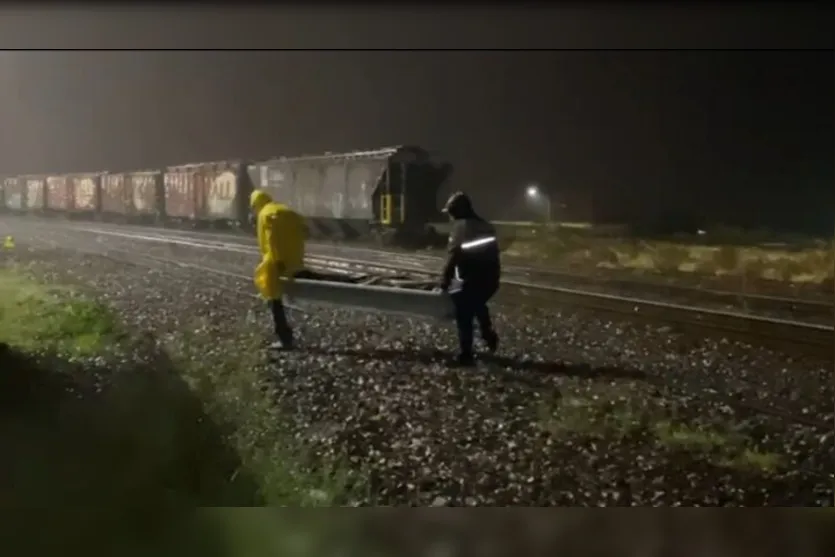 Homem atropelado por trem em Apucarana é identificado