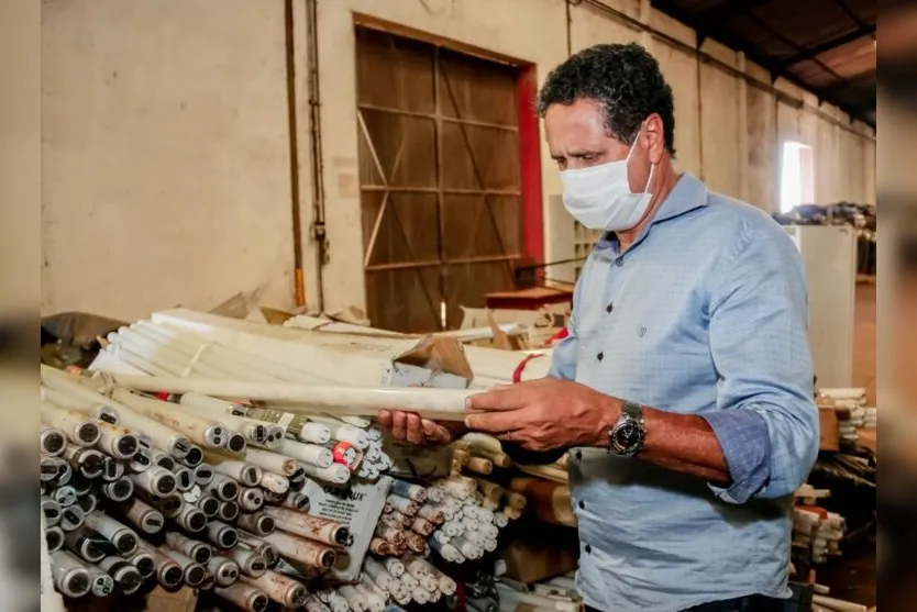 IBC da Vila Nova receberá lâmpadas fluorescentes