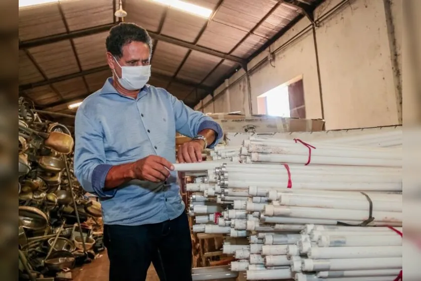 IBC da Vila Nova receberá lâmpadas fluorescentes