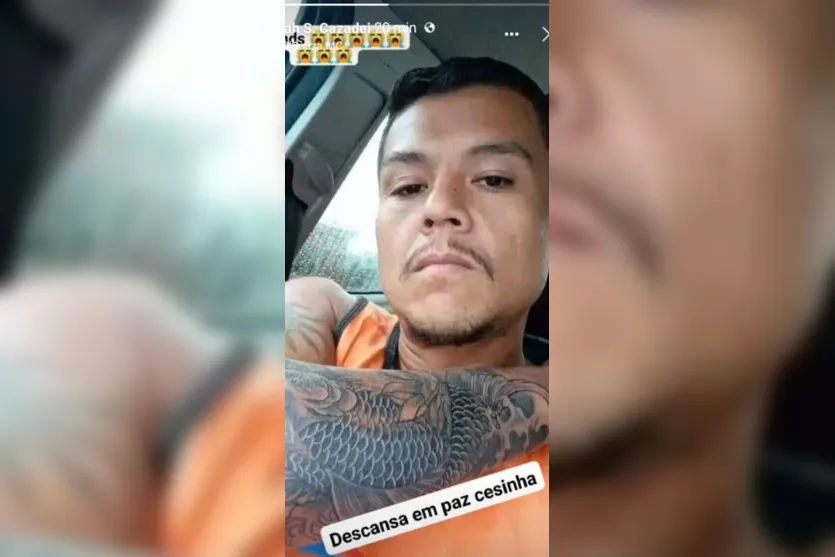  Julio Cesar de Oliveira, 39 anos, conhecido como Cesinha, seria o alvo principal da ação criminosa 