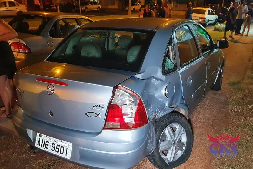 Motociclista fica ferido em batida com carro em Maringá