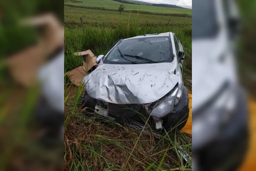 Motorista morre após colidir contra duas árvores na PR-170