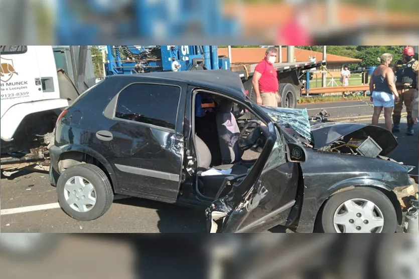 Mulher morre após acidente grave em Arapongas