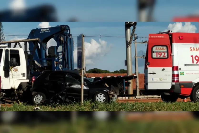 Mulher morre após acidente grave em Arapongas