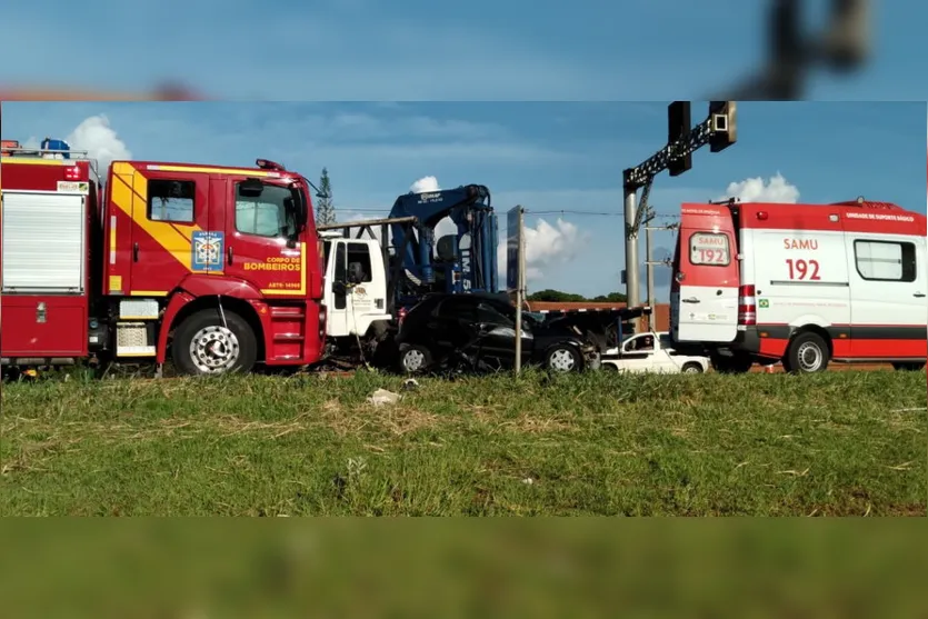 Mulher morre após acidente grave em Arapongas