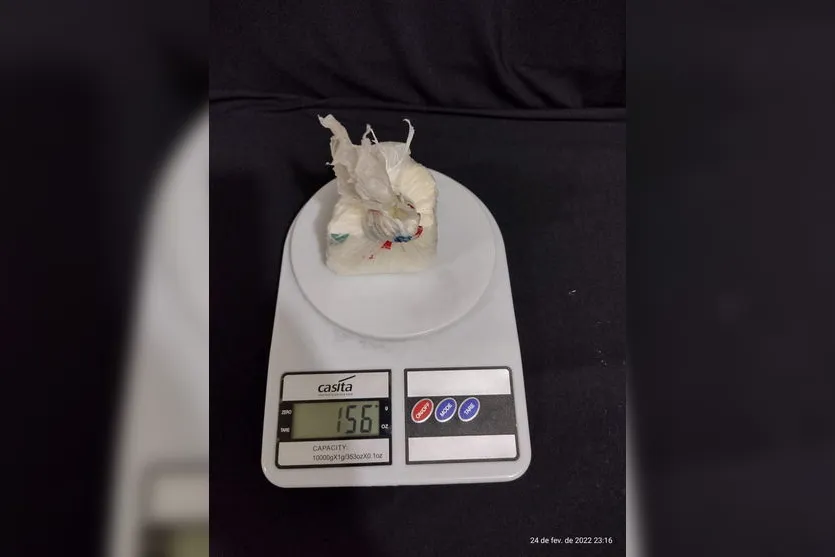 PM de Arapongas apreende grande quantidade de crack