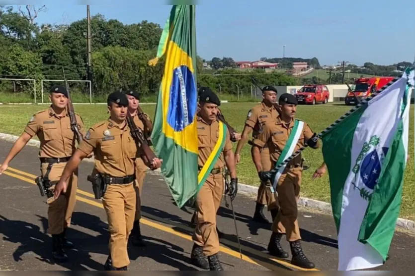 10ºBPM realiza solenidade alusiva ao Dia de Tiradentes