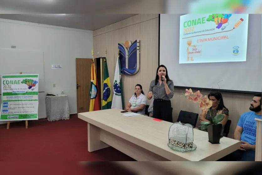  A conferência aconteceu na sala de eventos da Univale e Colégio Panamericano 