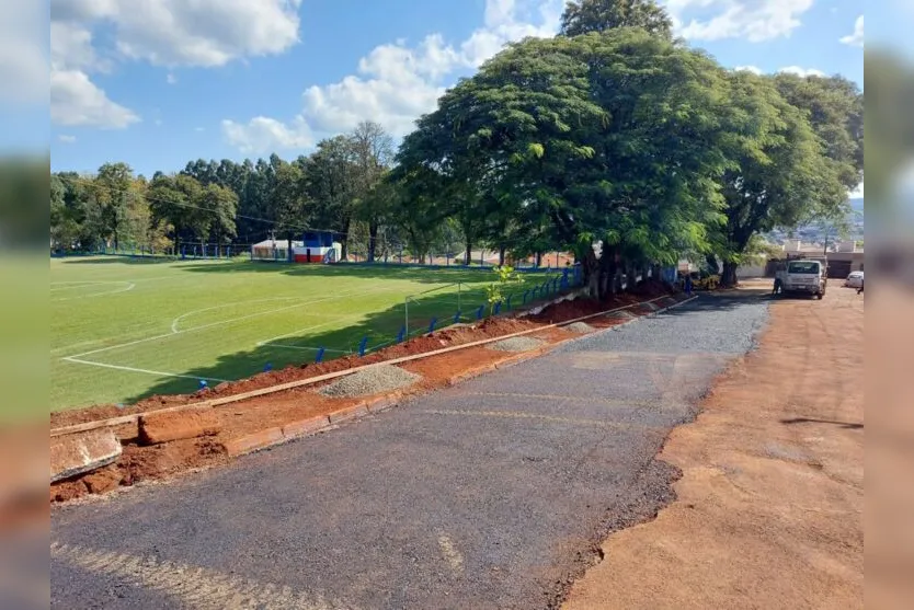 Apucarana alarga rua defronte ao Campo do Zé Rico