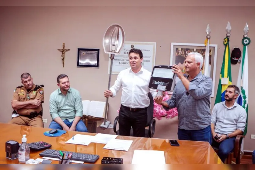 Apucarana investe mais R$6,78 milhões em iluminação pública