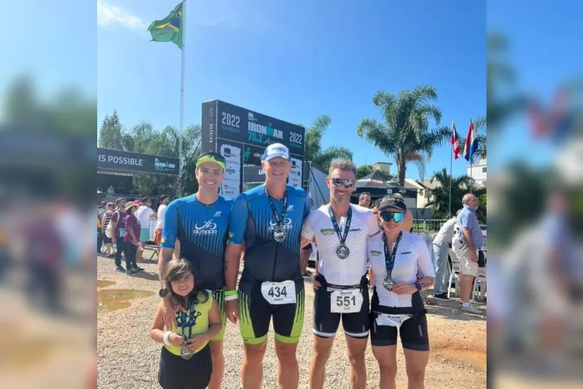 Atletas de Apucarana participam de prova em Santa Catarina