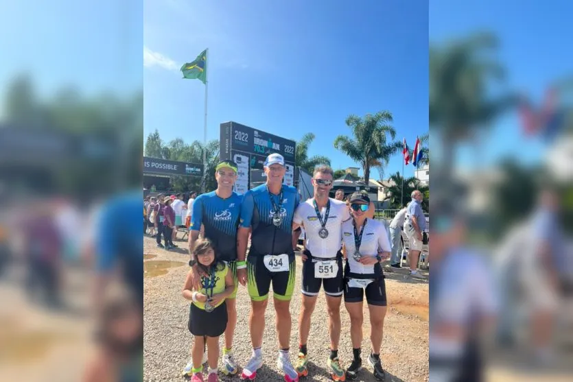 Atletas de Apucarana participam de prova em Santa Catarina