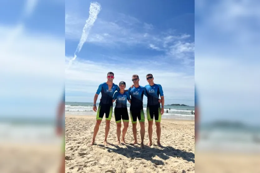 Atletas de Apucarana participam de prova em Santa Catarina