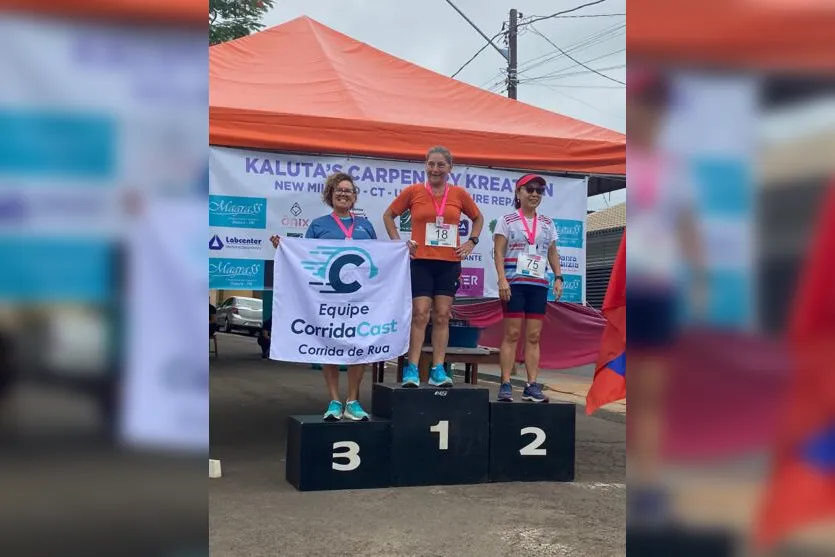 Atletas de Apucarana são destaque na Corrida da Mulher