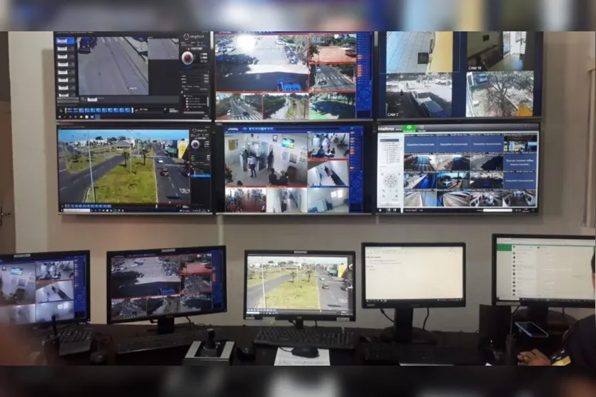  Central de Video-monitoramento da Guarda Municipal 