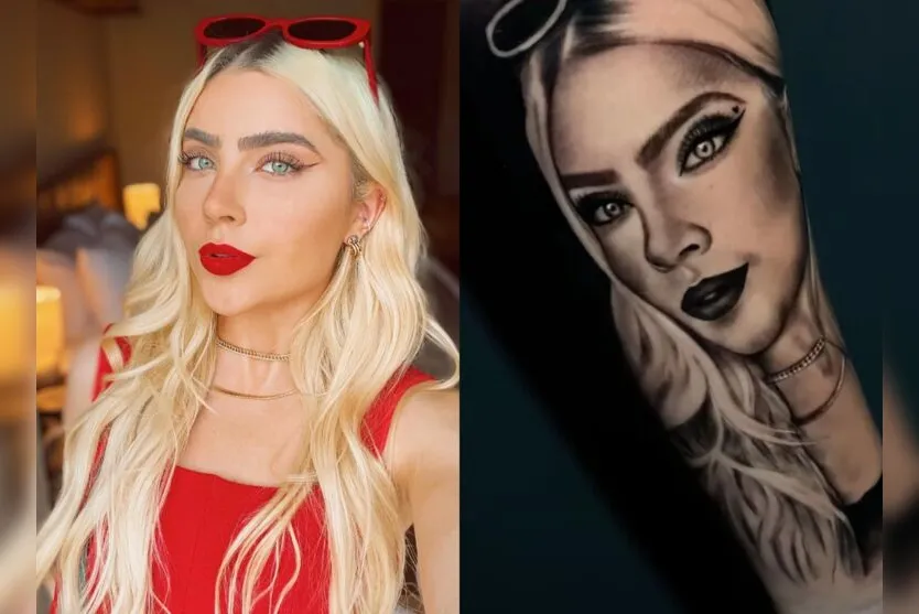 'Chocada', diz Jade Picon ao ver tatuagem de fã