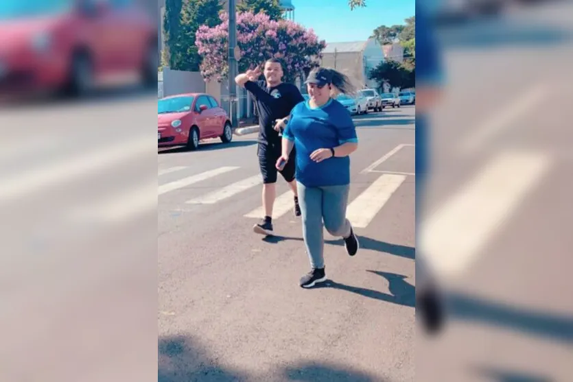  Daiane Emanuele da Silva quando começou a correr 