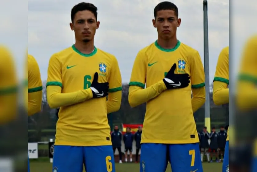 Garotos apucaranenses se destacam na Seleção Brasileira Sub-16