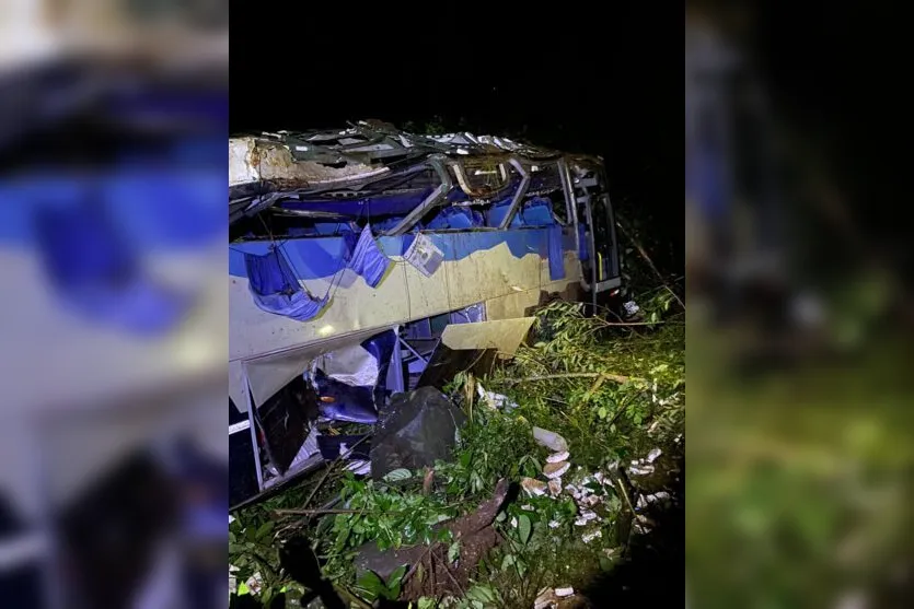 Motorista de ônibus que morreu na PR-090 deixa filhos e netos