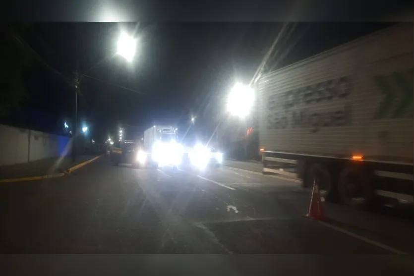 Mulher fica ferida em acidente na Avenida Minas Gerais