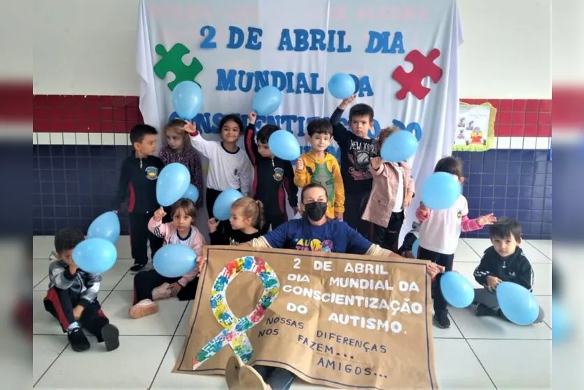 Número de alunos autistas cresce na rede municipal de Apucarana