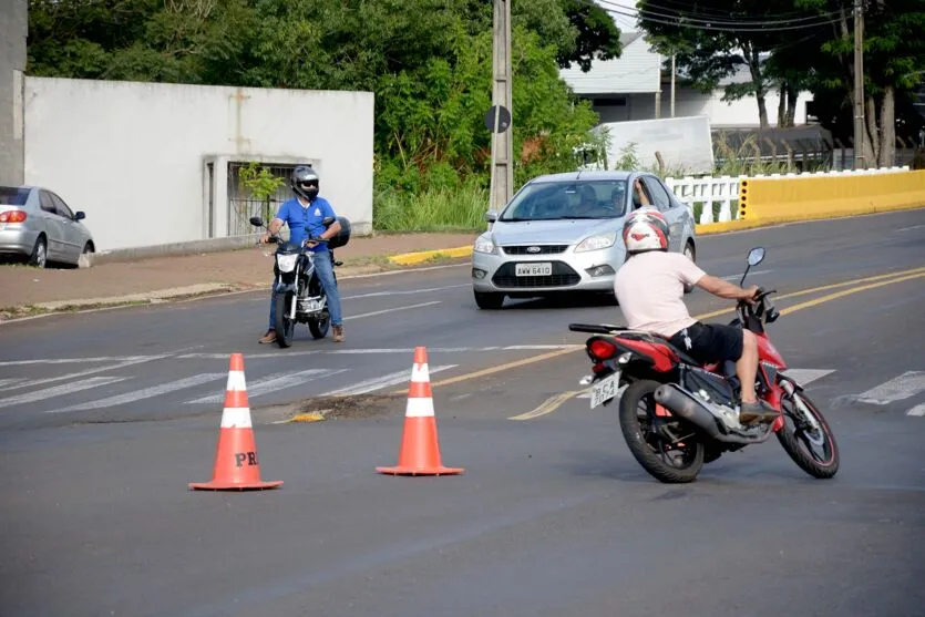  O desnivel no local é uma ameaça constante aos usuários 