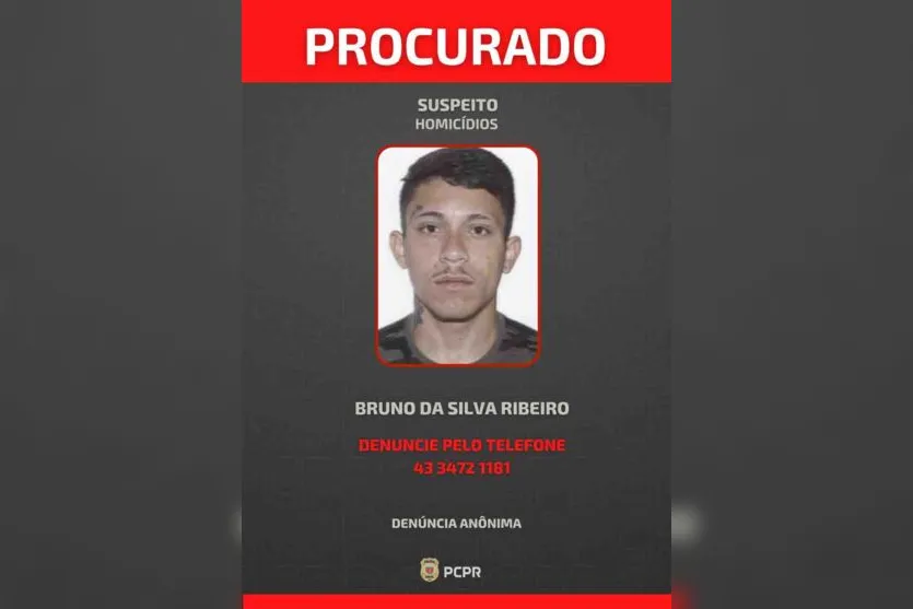 PCPR divulga fotos de suspeitos de homicídio em Ivaiporã