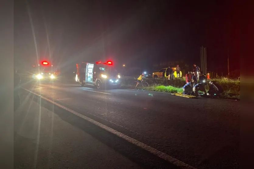 Pedestre é atropelado na BR-369; motorista foge do local