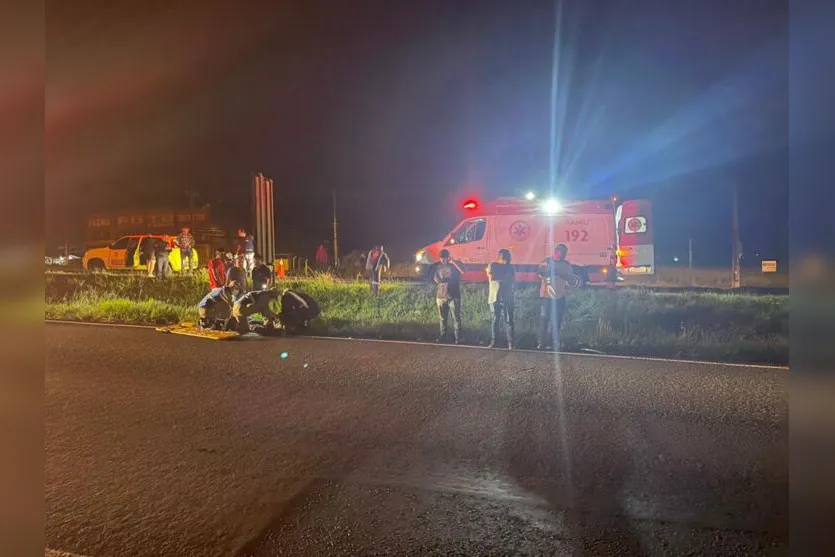 Pedestre é atropelado na BR-369; motorista foge do local